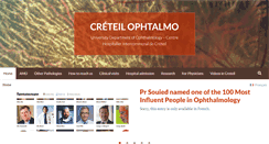Desktop Screenshot of creteilophtalmo.fr